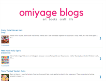 Tablet Screenshot of omiyageblogs.ca